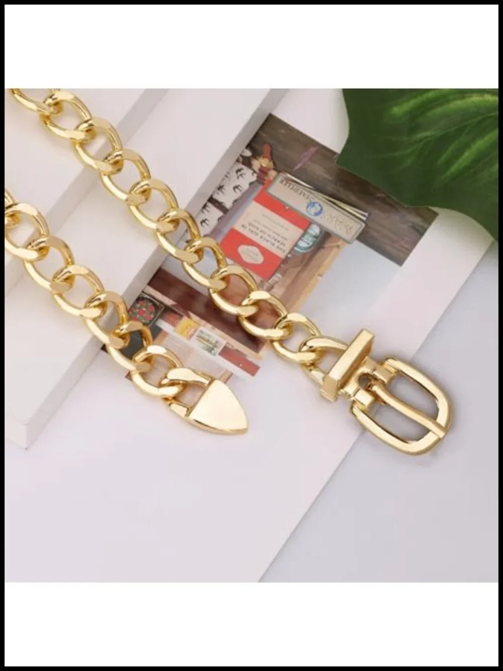 Metal Chain Belt Adjustable Waist Chain for Dresses Jeans Punk Y2K